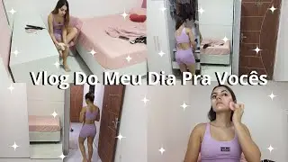 VLOG UM POUCO DO MEU DIA PARA VOC&Ecirc;S/* me arrumando para ir malhar, lavando a lou&ccedil;a&hellip;*