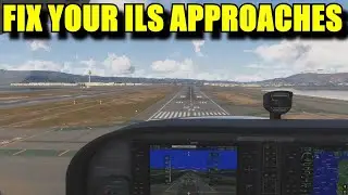 FS2024: The Fundamentals Of Flight Simming | Video 5: Correcting An ILS Gone Wrong
