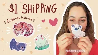 Packing Orders For My Sticker Shop