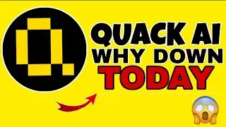 Quack AI ПОЧЕМУ ПАДАЕТ?? 😭 | Последние обновления и прогноз цены монеты Quack AI | Криптовалюта Q...