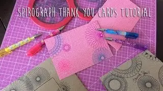Spirograph Cyclex DIY Cards Tutorial