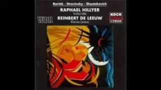 Igor Stravinsky: Elegy, for Viola (or Violin) Solo - Performed by Raphael Hillyer