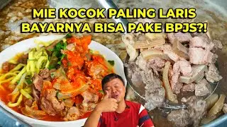 MIE KOCOK BPJS LEGEND SEJAK 1950! SEPORSI HARGA 30 RIBU, BISA BAYAR PAKE BPJS?