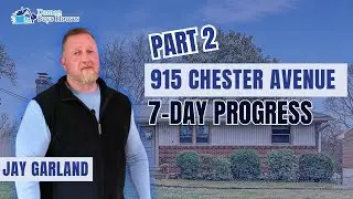 915 Chester Ave Flip | Part 2 🛠️ 7-Day Progress: New Windows, Modern Bath & More!