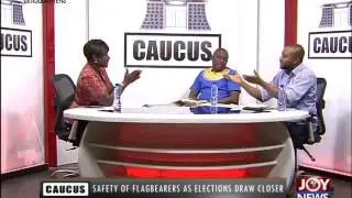 Safety of Flagbearers in Election Year - Joint Caucus on Joy News (1-7-16)