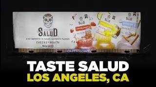 On-the-Go Refreshment: Taste Salud's 'Cheers to Health' OOH Campaign