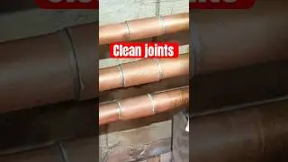 Soldering copper pipes installation - how to solder #plumber #diy #plumbing #soldering #howto
