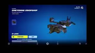 CHEYENNE DROPSHIP (Alien) (Glider)- Fortnite