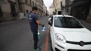 Coronavirus, sanificate le macchine del car sharing
