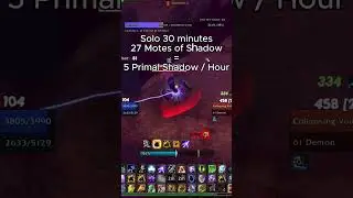 Void Ridge | TBC Classic | Motes of Shadow Farm + 77k XP/hour