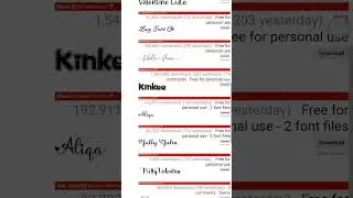heart wala font download kren