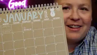 Small Desk Flip Calendar by Hadley Designs