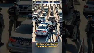German border tightening, train disruptions #germany #travel