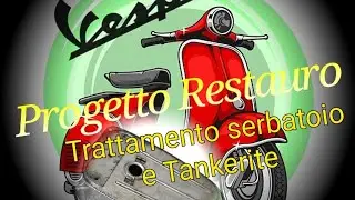 Tankerite POWER TANK serbatoio Vespa 50N #tutorialvespa #vespa #piaggiovespa