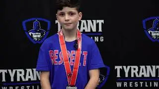 Jameson Costello - 2025 Bison Open Champion (10U 60). VHW
