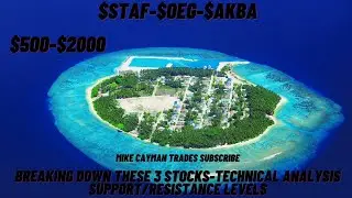 #STAF-#OEG-#AKBA-$500-$2000-Technical Analysis-Support/Resistance Levels