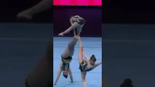This Balance Will Blow Your Mind 🤯 #acrobatics #gymnastics #worldchampionships