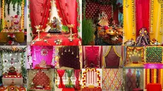 Navratri decoration ideas for homeNavratri easy decoration idea #devi #maa #durga #festival #bhawani