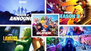 Evolution of All Fortnite Cinematic Story Trailer | Season 1 - 35
