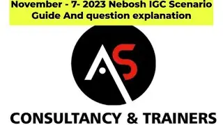Nebosh IGC NOV 7 , 2023 paper scenario in urdu and hindi