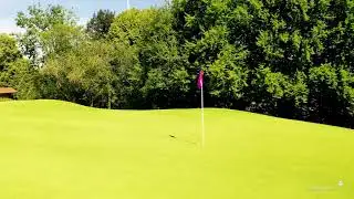Evian Resort Golf Club - drone aerial video - Evian Masters Golf Club - Hole#04