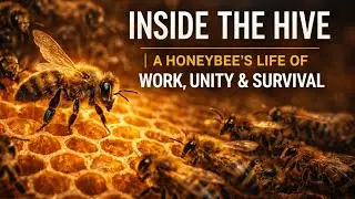 Inside the Hive | A Honeybee&rsquo;s Life of Work, Unity & Survival|| daily bee documentary 