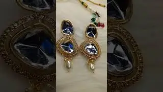 Indian kundun mala set #jewellery #elegantcollection #designaesthetic #eid #trending #reels