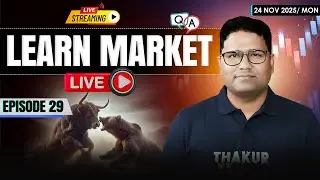 #Episode29 - Learn Market Live || आज के बाजार का हाल || NK Stock Talk ||