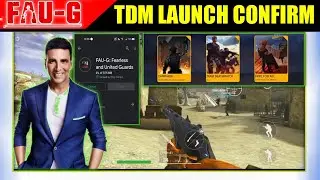 Faug New Updates | Faug Tdm Mode Launch Date & Faug Facebook Login Option