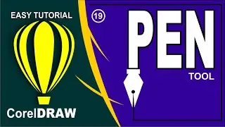 How to use pen tool techniques and logo tracing in coreldraw