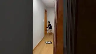 Mom catches son running to his room #shorts