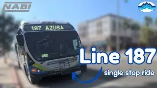 NABI Foothill Transit (Single Stop Ride)