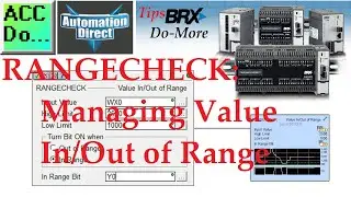 Optimizing Your Control System with Do-More PLC RANGECHECK: Managing Value In/Out of Range