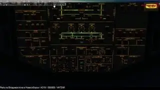 [FSX] A319 | Перелет из Владивостока в Новосибирск | 6 часов
