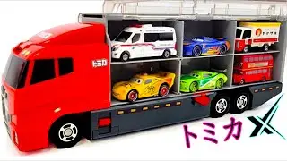 [トミカ]☆世界の高級な車のミニカーを開封してコンボイへ収納☆ホンダ sprunki｜Tomica 