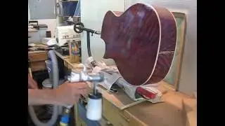 Guitar Spray Finishing