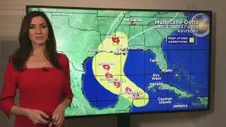 Tracking The Tropics: Hurricane Delta 10/7 7AM