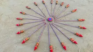 Rocket Circle VS Diwali Chakri | रॉकट ने चारों तरफ तबाही मचा दी | Arise Adventure |