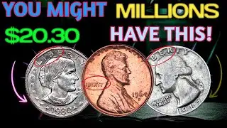 TOP 10 Coins Found in Pocket Change Worth MONEY,COINS Worth BIG MONEY 💰 Check Your Change These NOW!