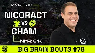 Nicoract VS Cham | BASILISK Big Brain Bouts #78 | Starcraft 2