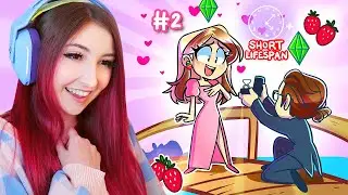 HURRY, PROPOSE!! We don't have much time... 🍓 Short Lifespan Legacy #2 (Sims 4)