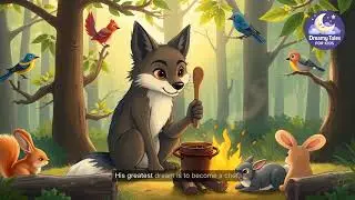 The Little Wolf Who Wanted to Be a Chef | Inspiring Bedtime Story