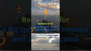 |May 15| (#94) WoWS: Legends🎁BONUS CODE🎁 - May, 2025 Update