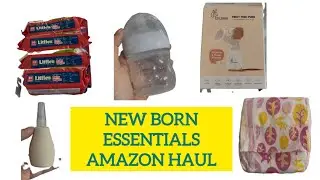 Newborn essentials | Amazon Haul | Hospital Bag | Budget friendly