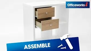 Horsen Cube Insert with 2 Drawers Assembly