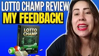 LOTTO CHAMP - (( MY FEEDBACK!! )) - Lotto Champ Review - LottoChamp Reviews - Lotto Champ Software