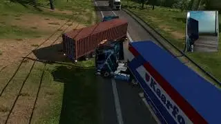 Edinburgh to Aberdeen | Used Plastic Transport | minor Accident | Speed Delivery | ETS 2