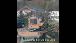 Transportabelt h&oslash;nsehus.