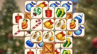 Christmas Mahjong Gameplay | Enjoy Christmas Holiday Tile Mahjong