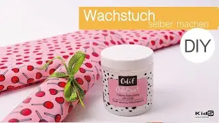 Wachstuch ganz einfach selber machen / Baumwollstoffe mit Odicoat beschichten DIY z.B. für Lunch-Bag